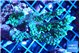 Montipora green & purple polyps 4-5 cm WYSIWYG acclimaté