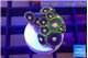 Zoanthus magician blue 1-2 cm WYSIWYG acclimaté