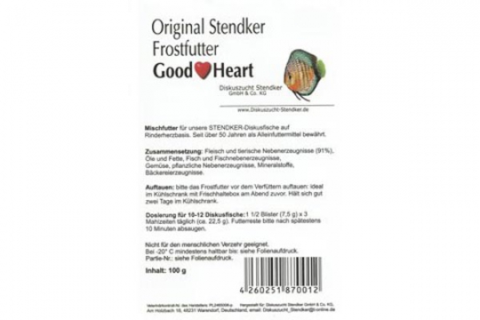 STENDKER CONGELE GOOD HEART BLISTER 100 gr