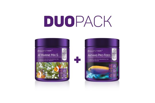 AQUAFOREST AF MARINE MIX S / AF ANTHIAS PRO FEED DUO PACK