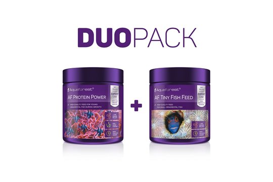 AQUAFOREST AF PROTEIN POWER / AF TINY FISH FEED DUO PACK