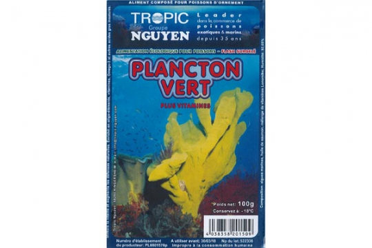 Plancton vert 100 gr Blister