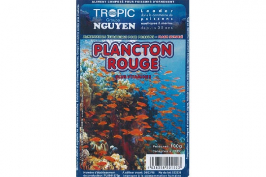 Plancton rouge 100 gr Blister