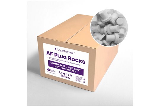 AQUAFOREST AF PLUG ROCKS 250 pcs COMMERCIAL